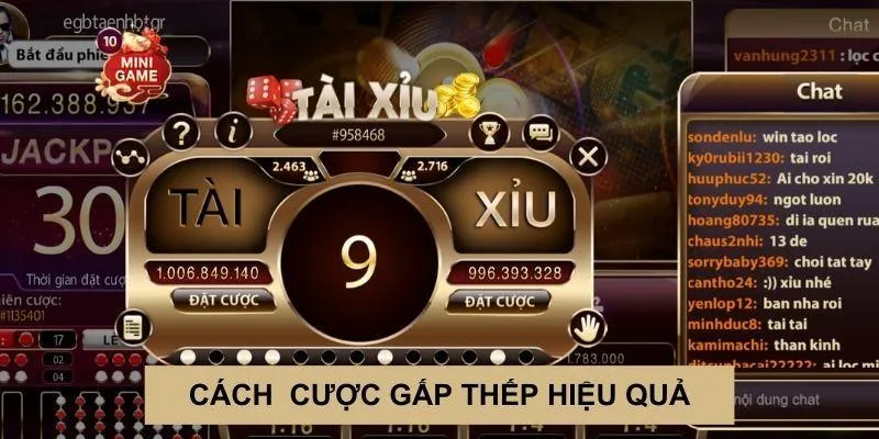 Tìm hiểu cách cược gấp thếp và bắt cầu