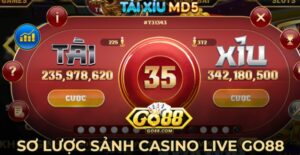 Sơ lược sảnh Casino Live Go88