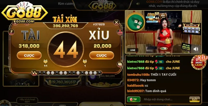 Go88 tài xỉu là gì?
