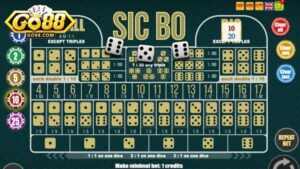 Cược tổng điểm Sicbo