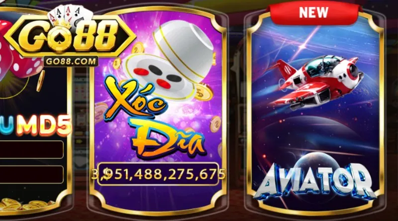 Xóc đĩa Go88 là trò chơi hấp dẫn